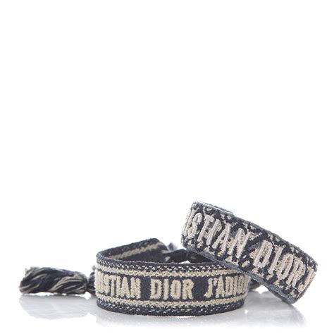 christian dior bracelet tissus|Christian Dior bracelet woven price.